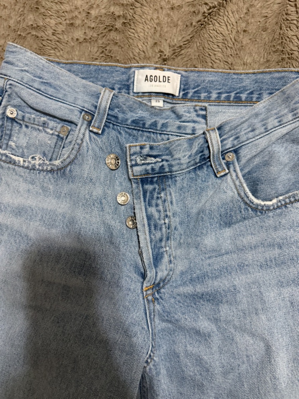 Agolde Criss Cross Jeans